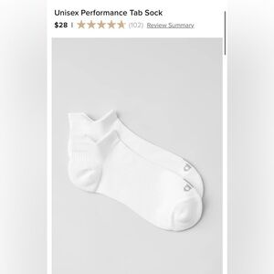 Alo yoga performance tab sock